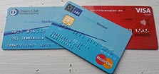 Tre kreditkort med bra bonuspoäng vid resa