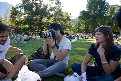 Picknick är en skön aktivitet i Central Park