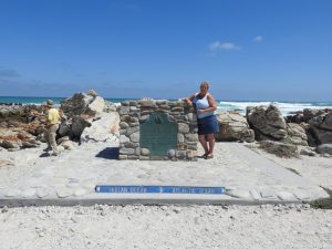 Jag på på Cape L'Agulhas